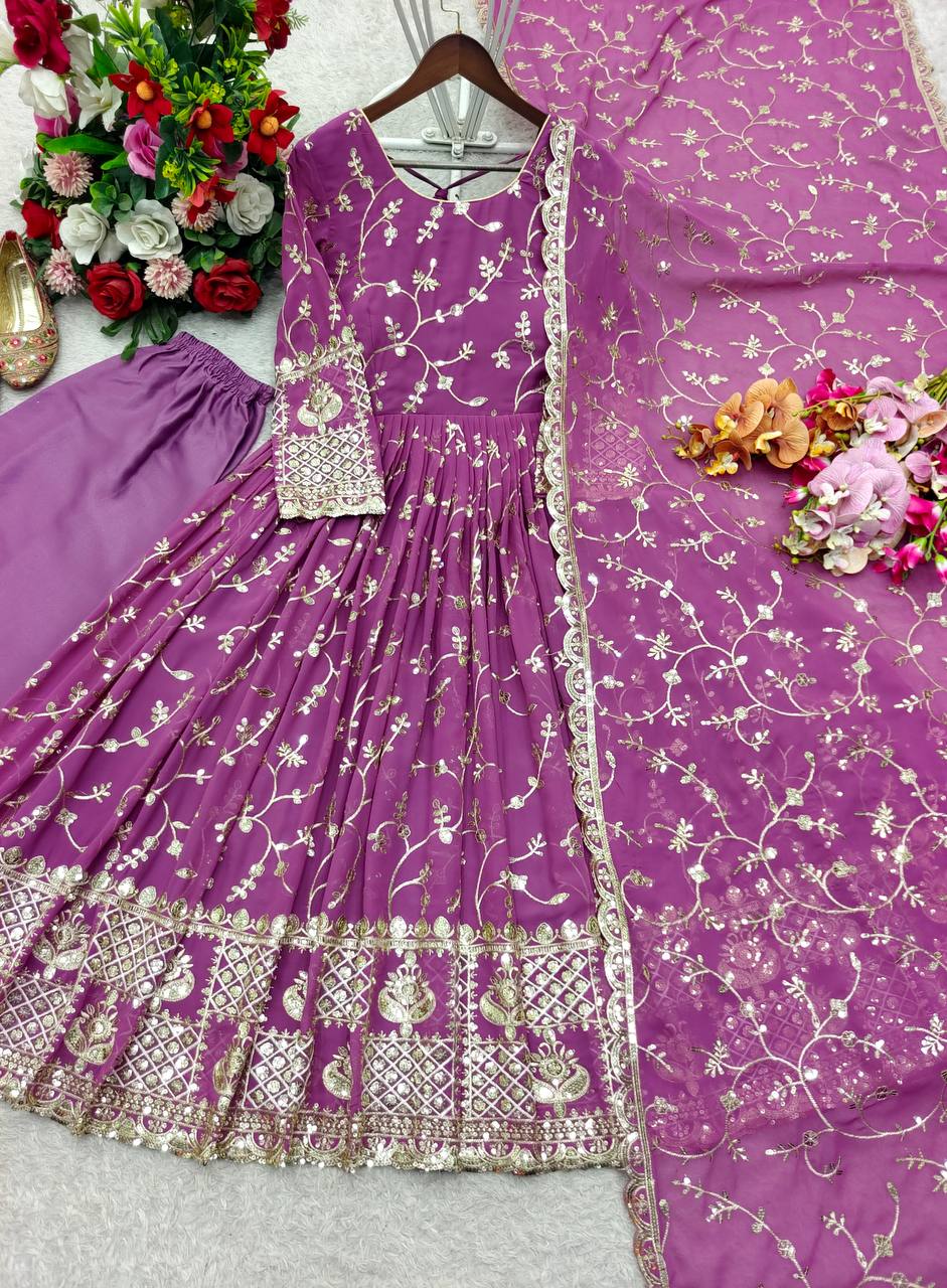 Trending Fox Georgette Gown