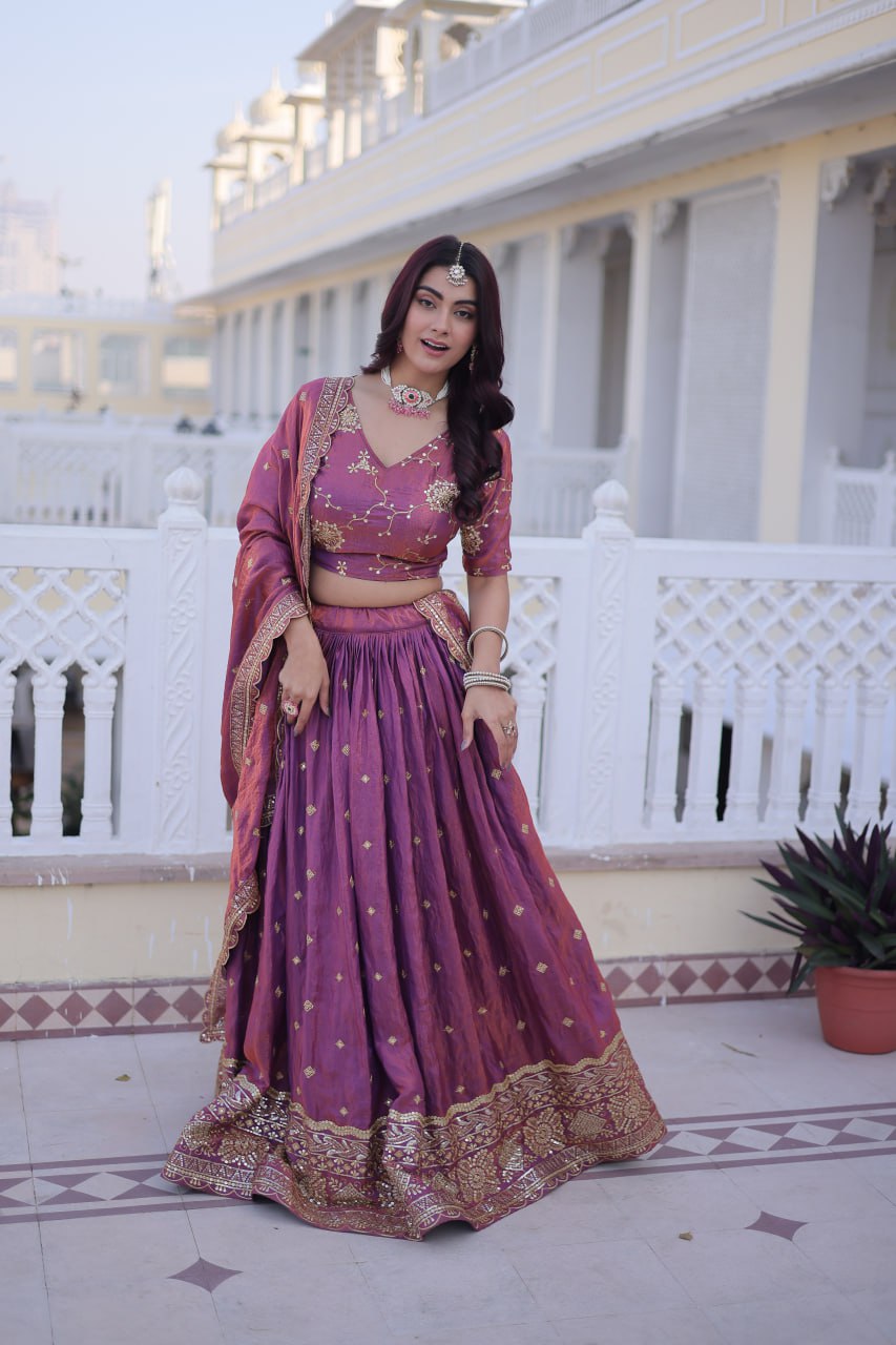 Lehenga Choli Dupatta Set