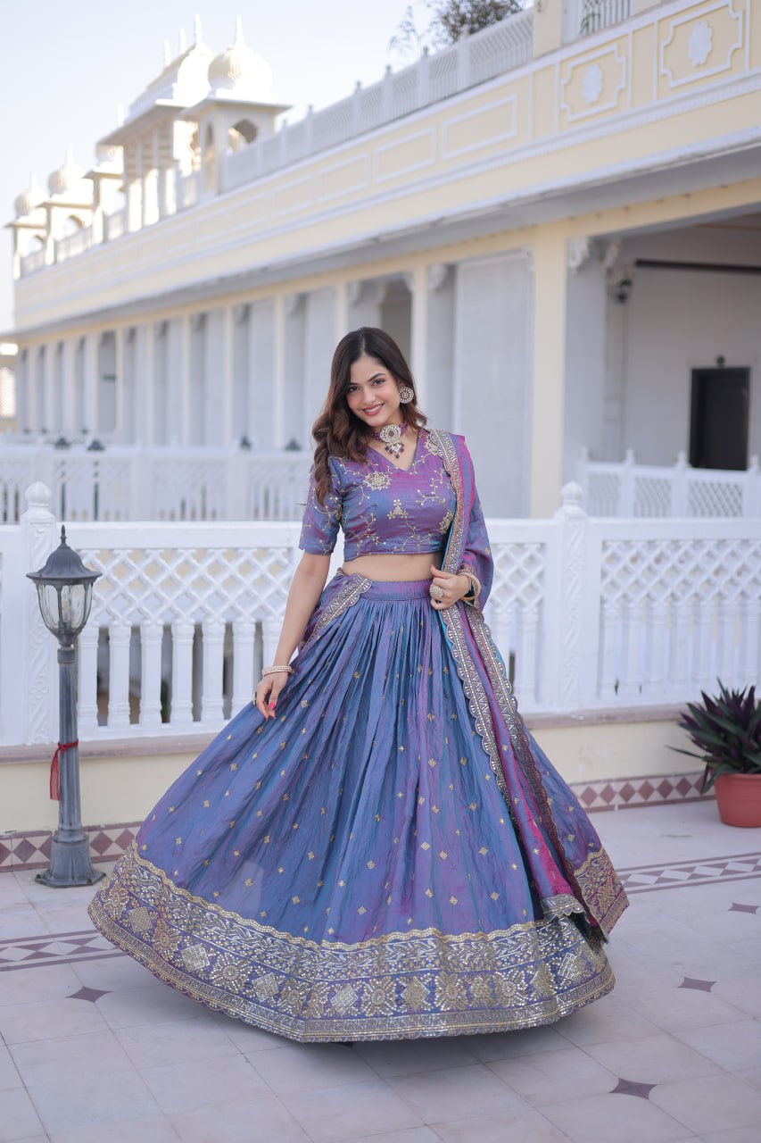 Lehenga Choli Dupatta Set