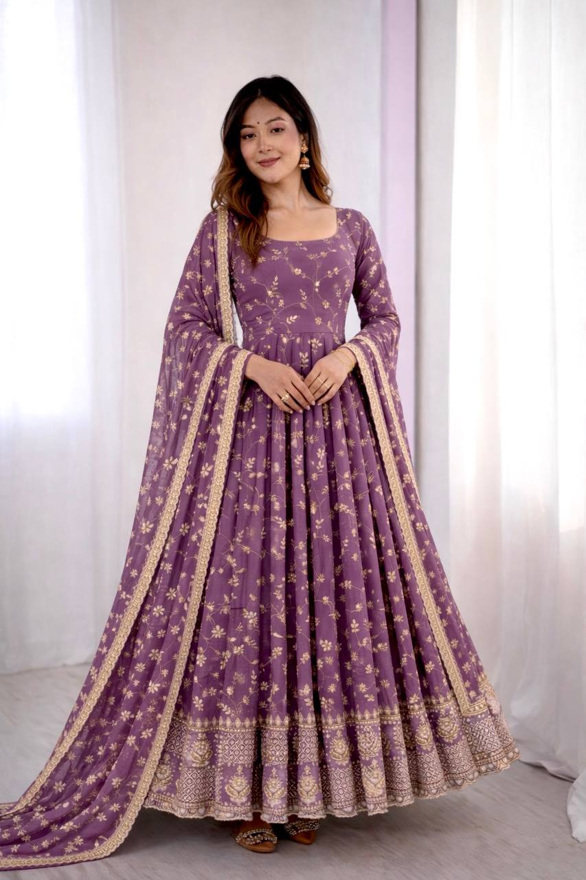 Trending Fox Georgette Gown