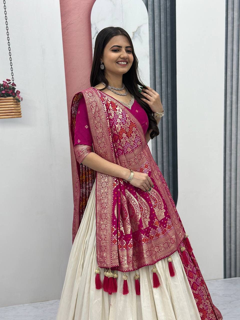 Special trending lengha& saree 👗💌*PC -143