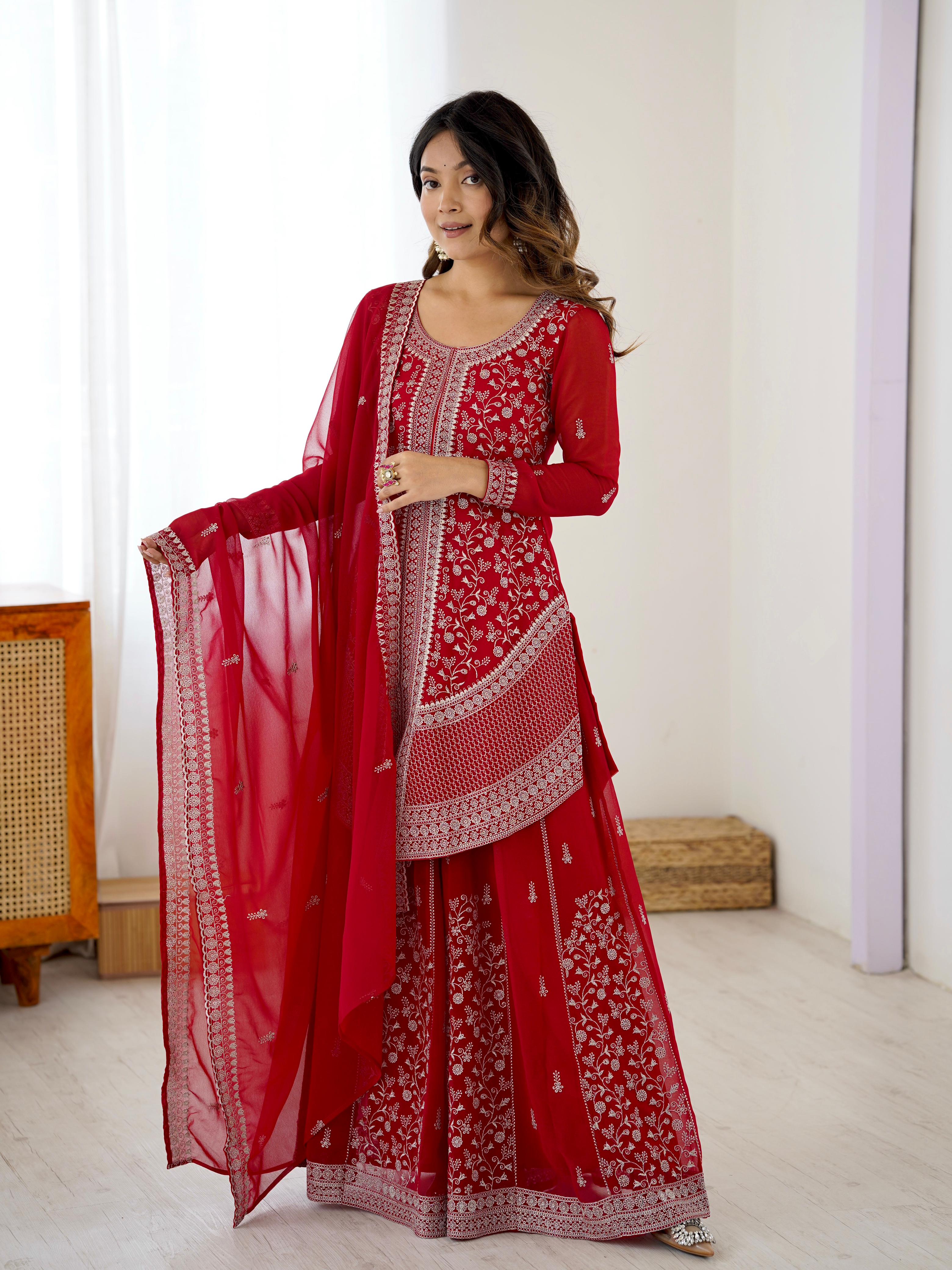 💞💕💃Launching new sharara suit set premium quality 💕💞🪡