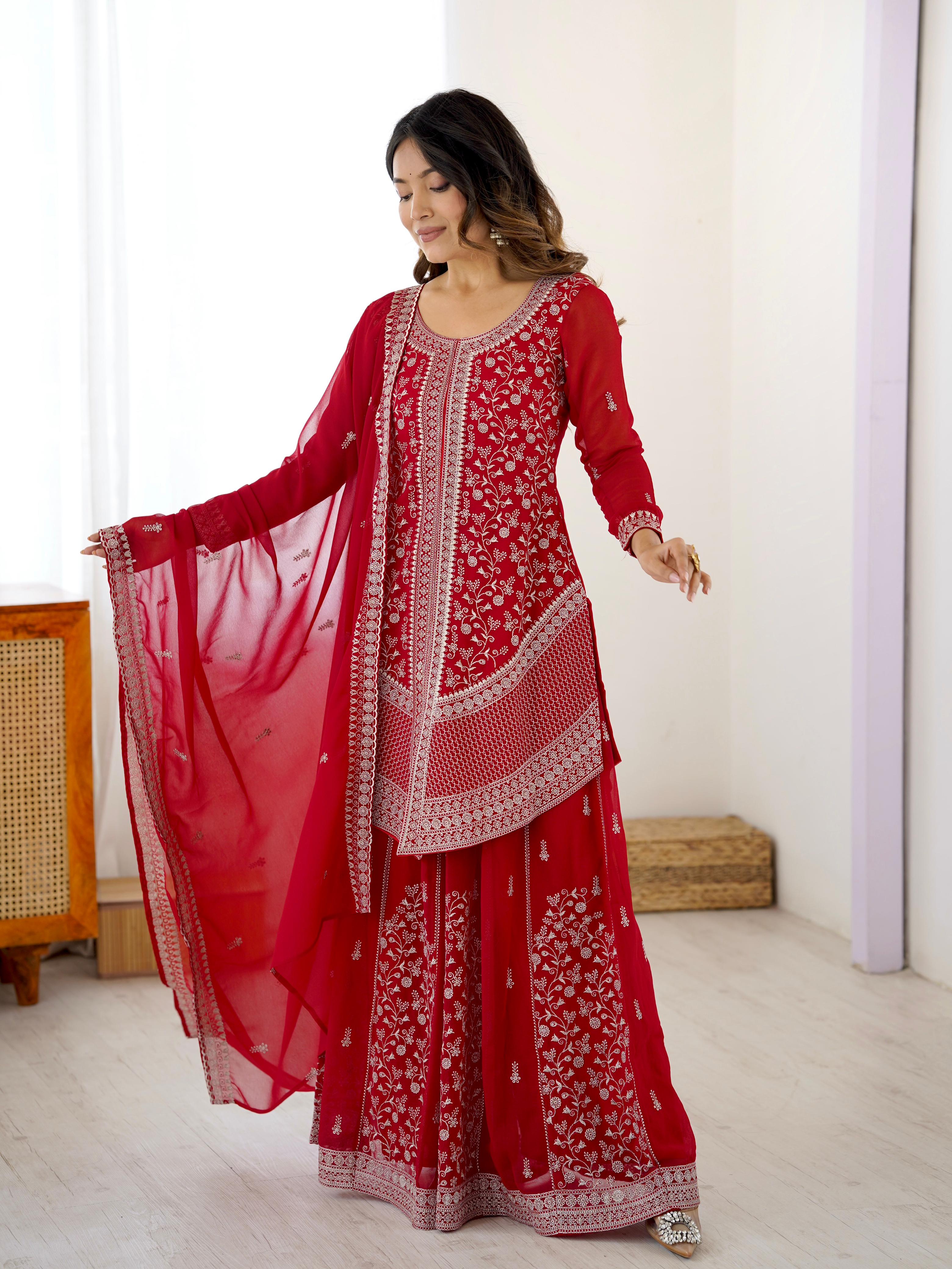 💞💕💃Launching new sharara suit set premium quality 💕💞🪡