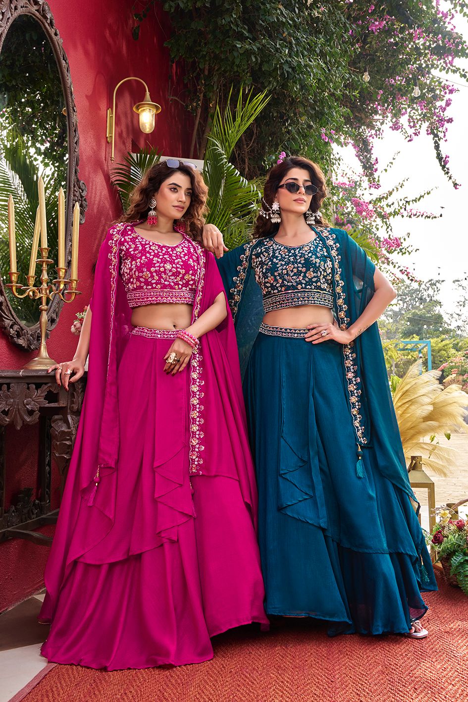 Weddings special lahanga choli with premium quality