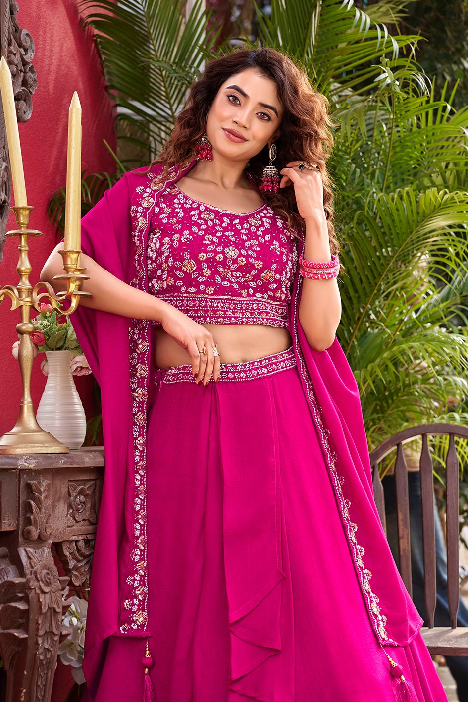 Weddings special lahanga choli with premium quality