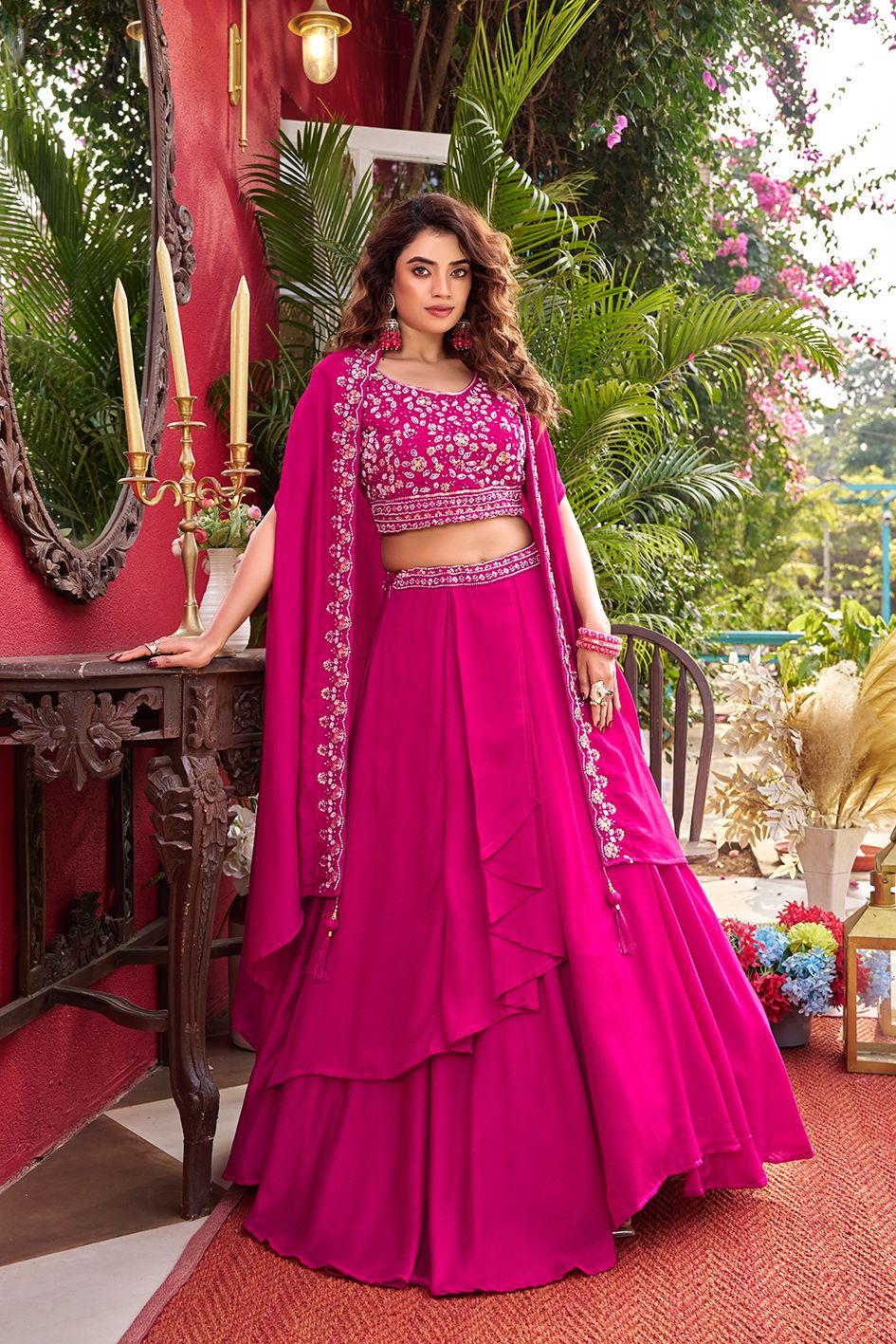 Weddings special lahanga choli with premium quality