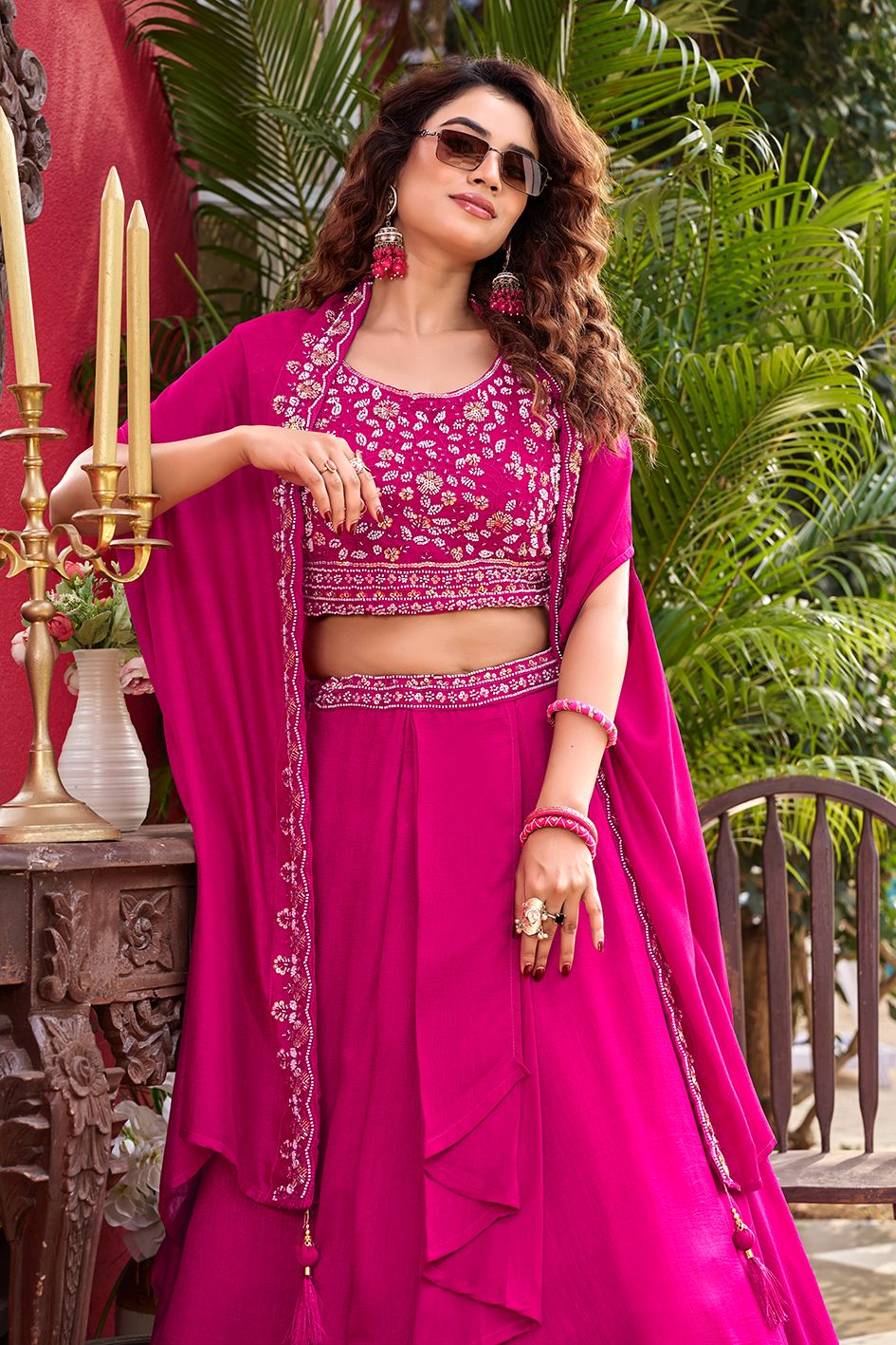 Weddings special lahanga choli with premium quality