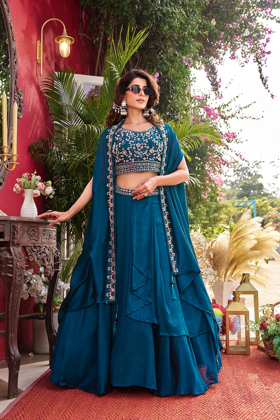 Weddings special lahanga choli with premium quality
