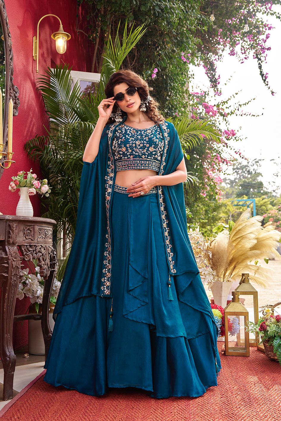 Weddings special lahanga choli with premium quality