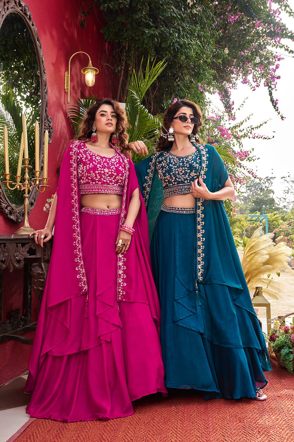 Weddings special lahanga choli with premium quality