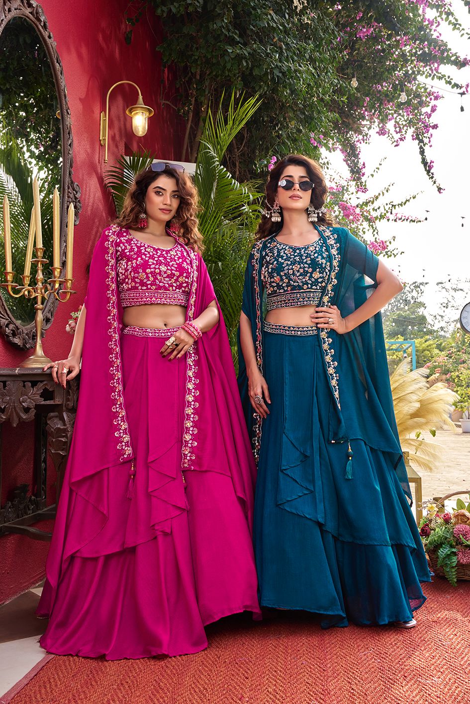 Weddings special lahanga choli with premium quality
