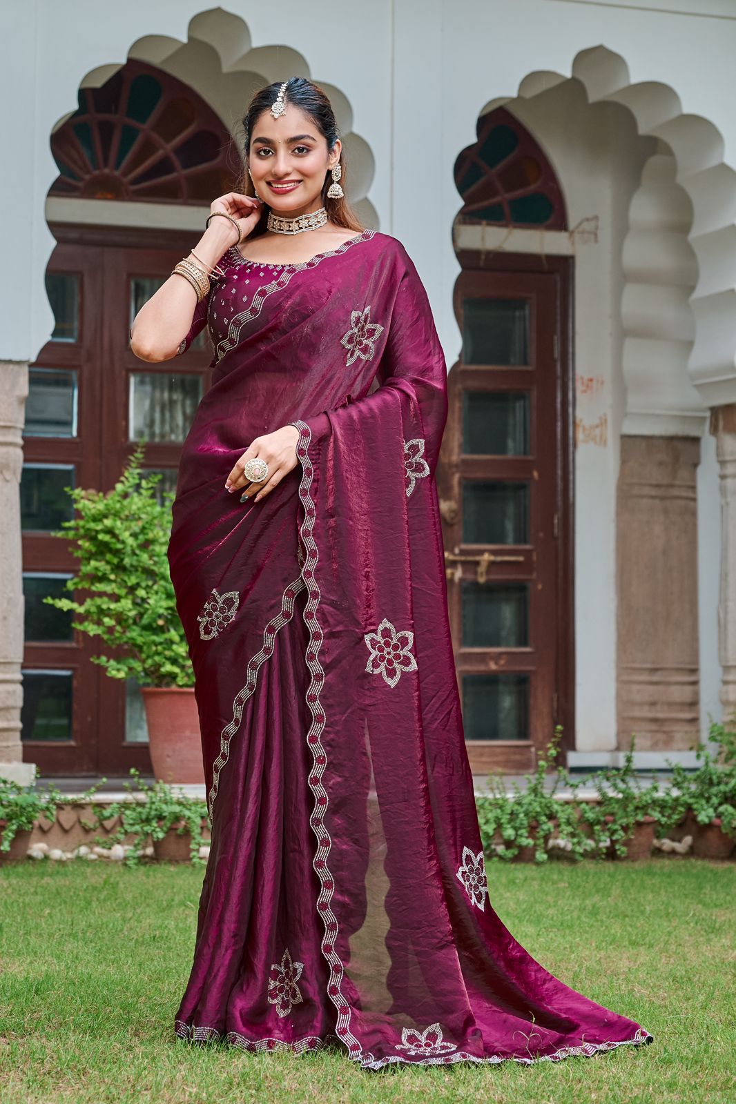 New elegance launching saree