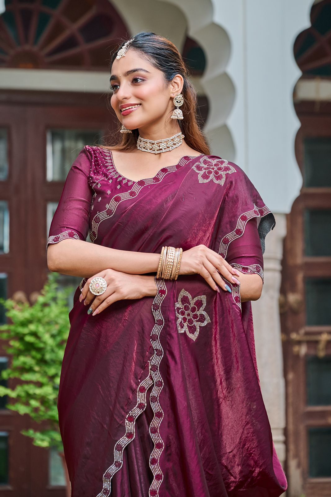 New elegance launching saree