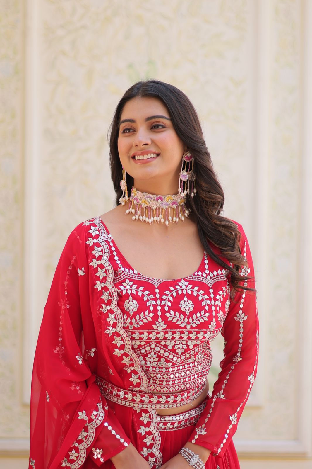 Royal Duo Designer Lehenga Choli Set with Heavy Embroidery