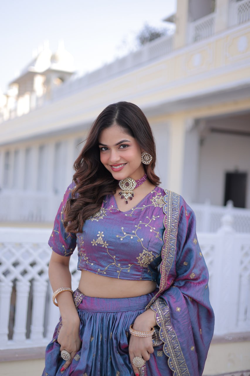 Lehenga Choli Dupatta Set