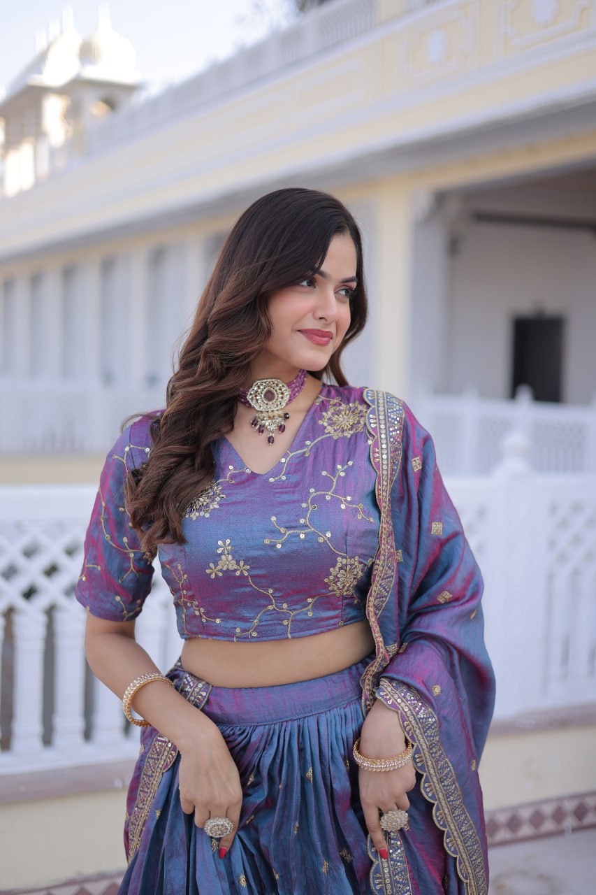 Lehenga Choli Dupatta Set