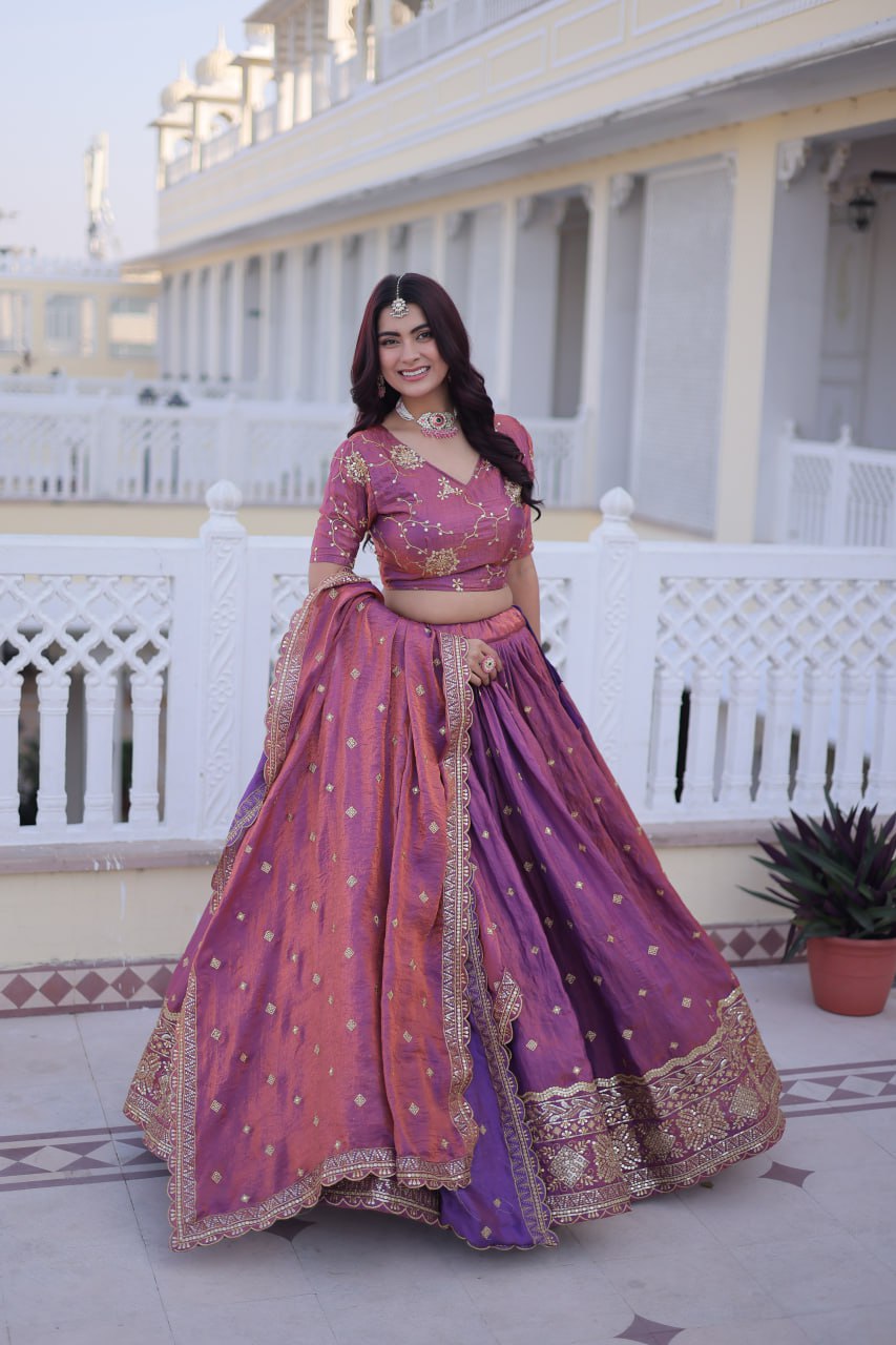 Lehenga Choli Dupatta Set